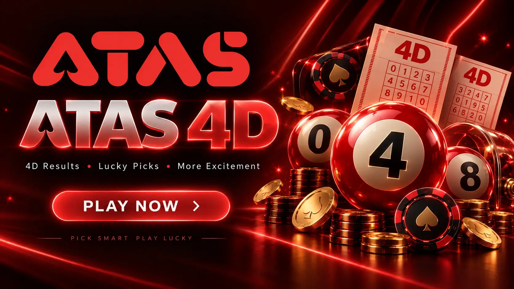 ATAS 4D Lottery banner